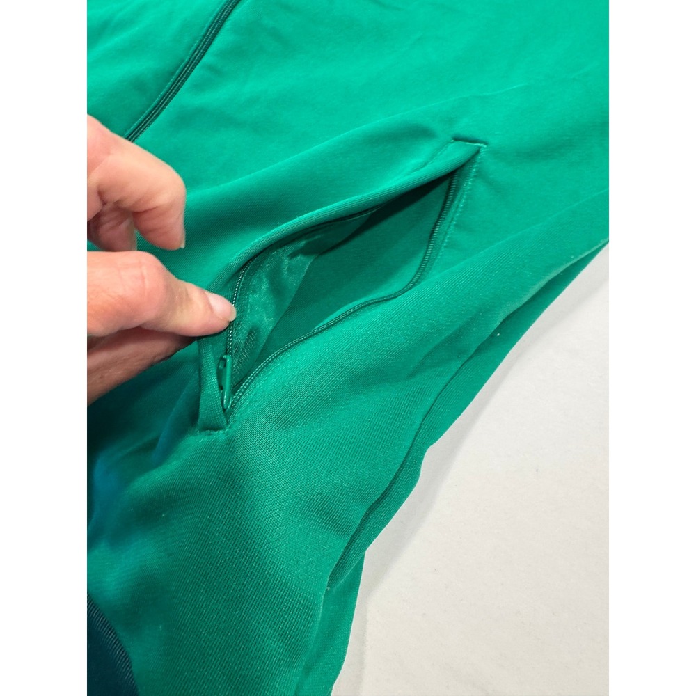 Adidas Mexico Track Jacket Soccer National Team FMF Large Green Red Excellent - Picture 10 of 11